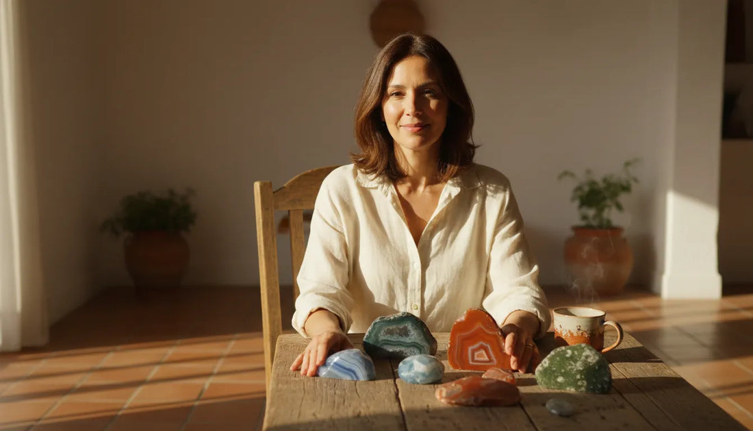 Tipos de ágata: azul, roja, musgo, negra… ¿qué diferencia hay?