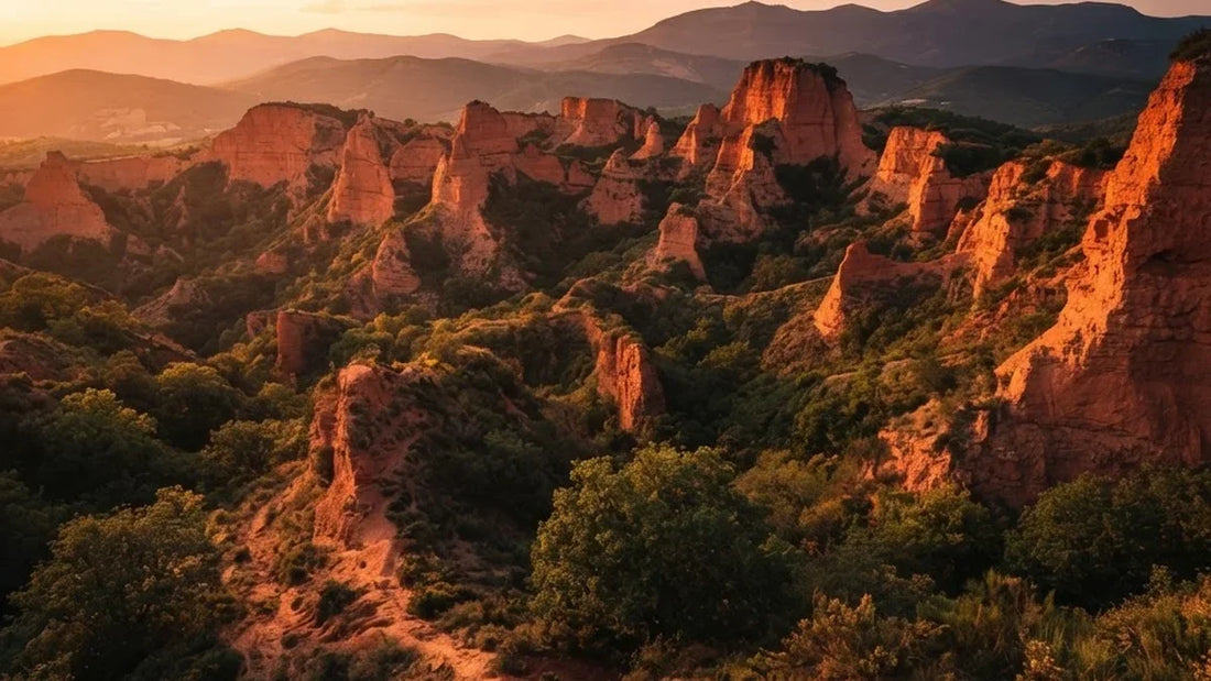 Paisaje minero histórico español, herencia de la minería romana - Anna Piedra