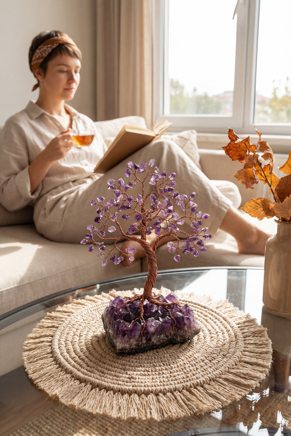 Amatista arbol de la vida