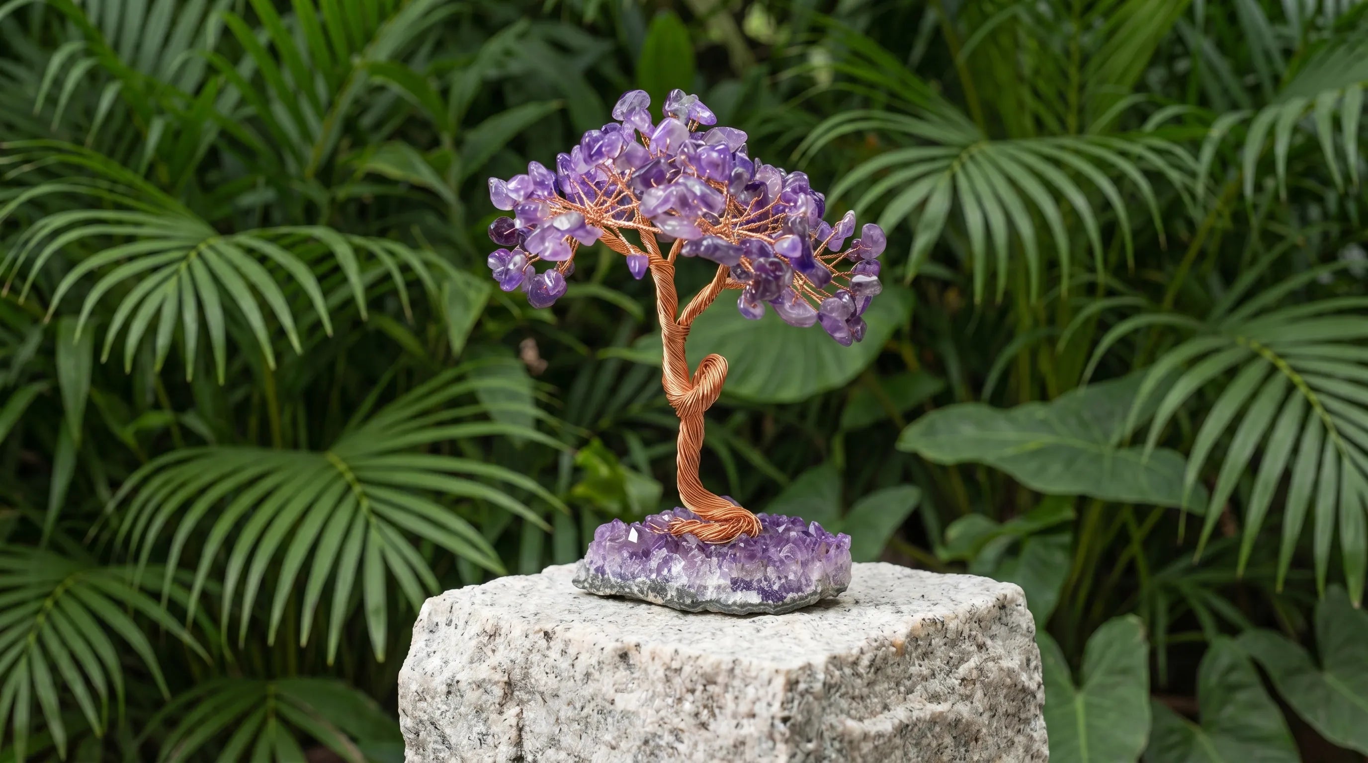 Amatista arbol de la vida anna piedra