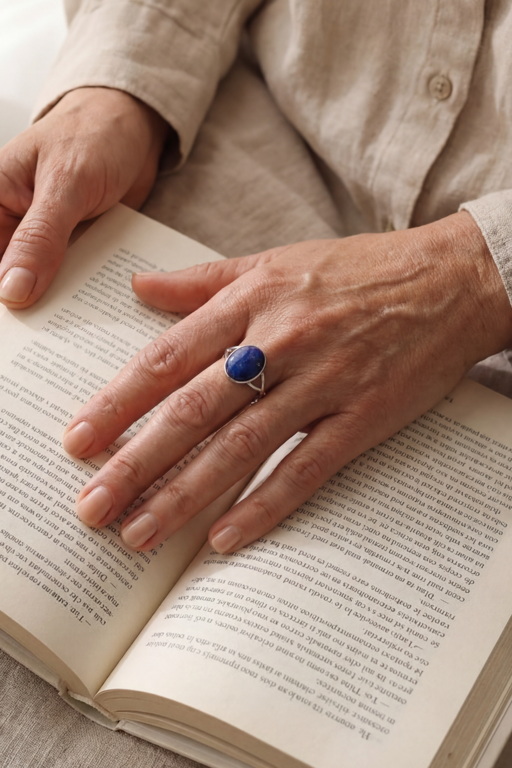 Anillo lapislazuli
