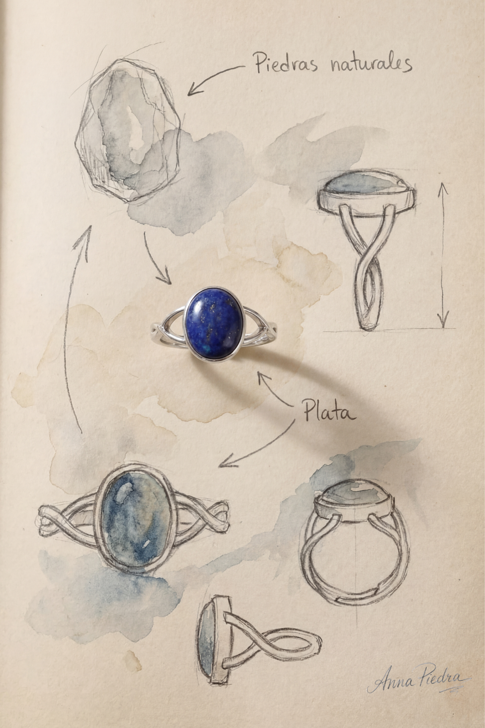 Anillo lapislazuli
