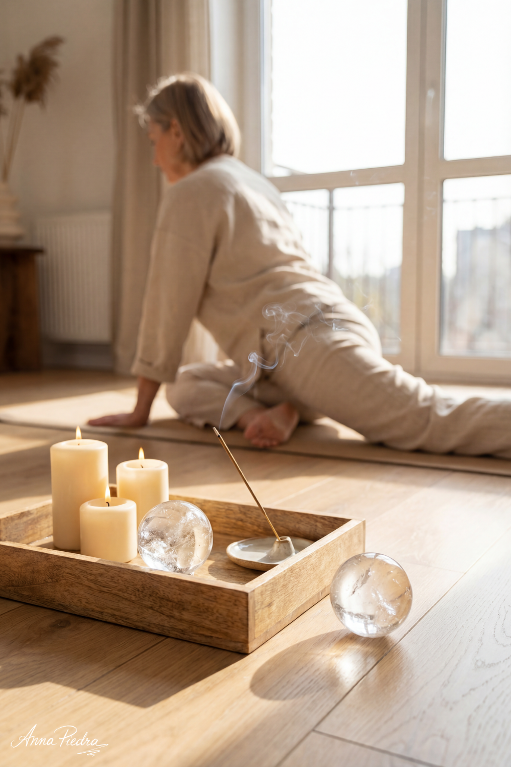Bola de cristal de cuarzo
