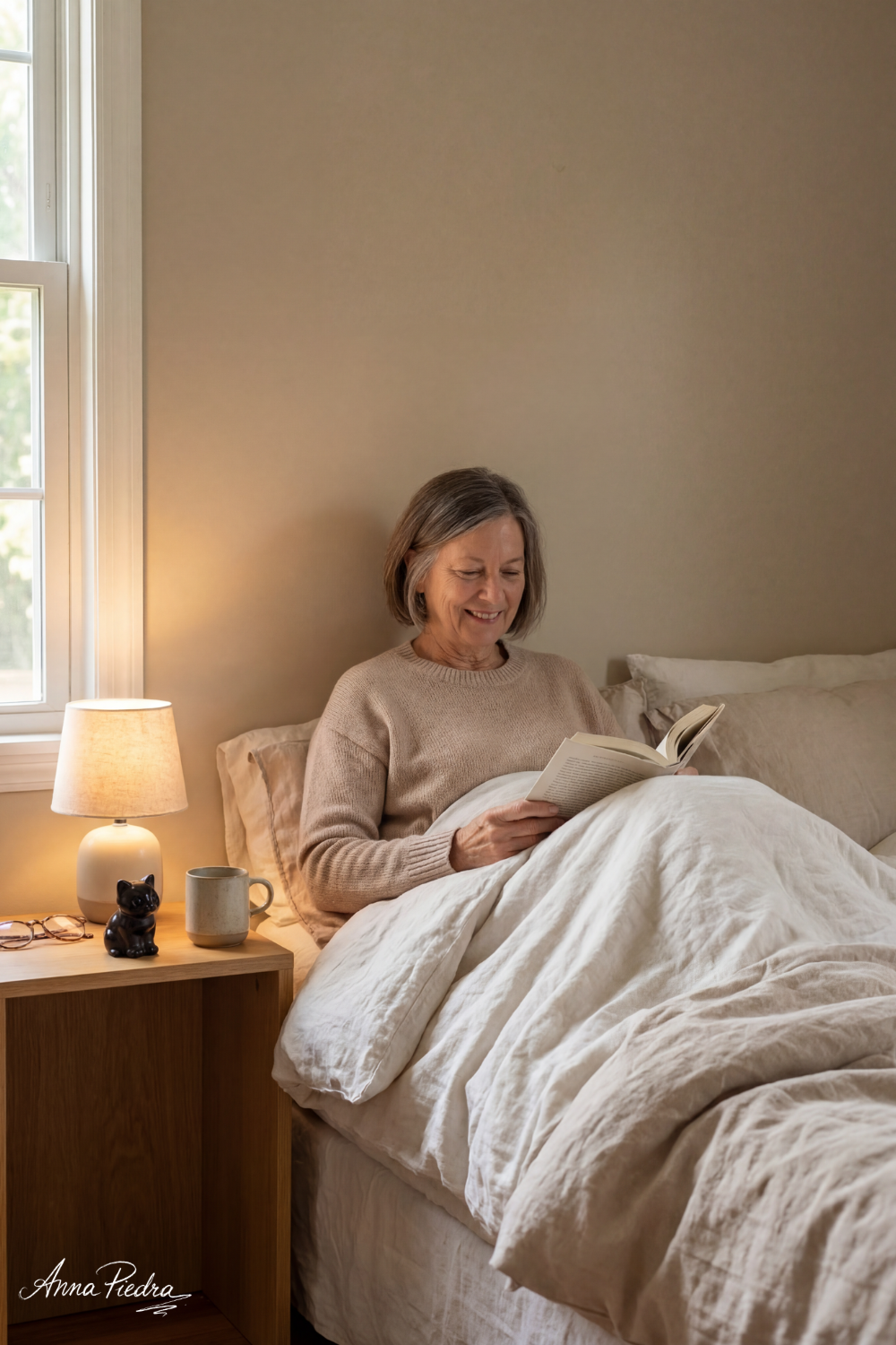 Figura de gato obsidiana negra
