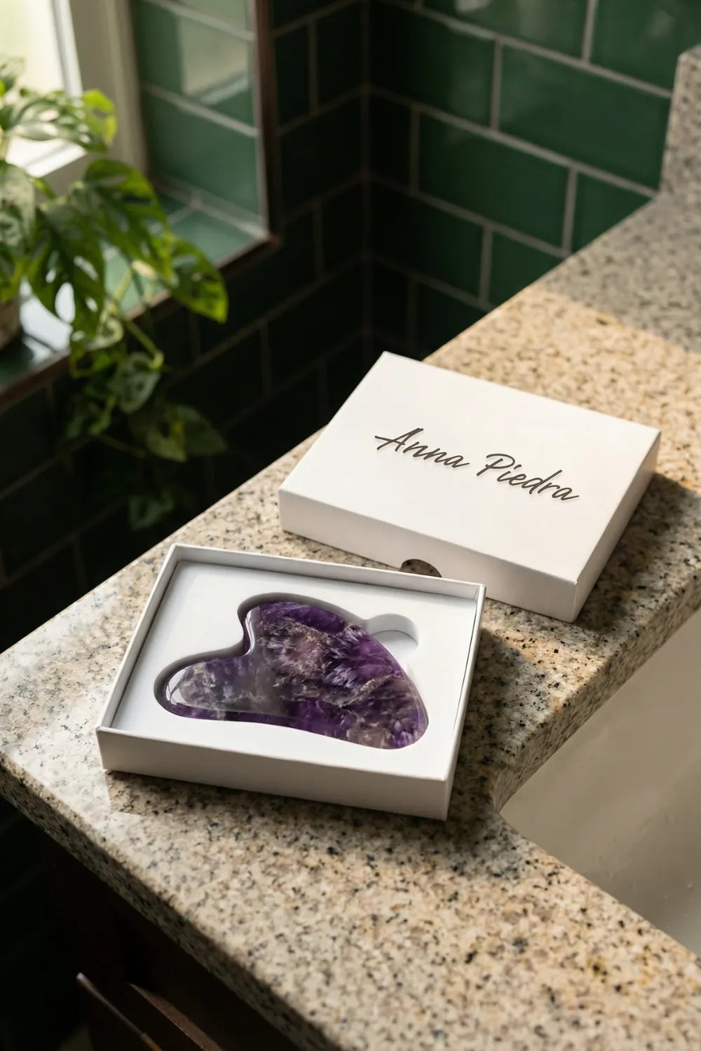 Gua Sha amatista facial