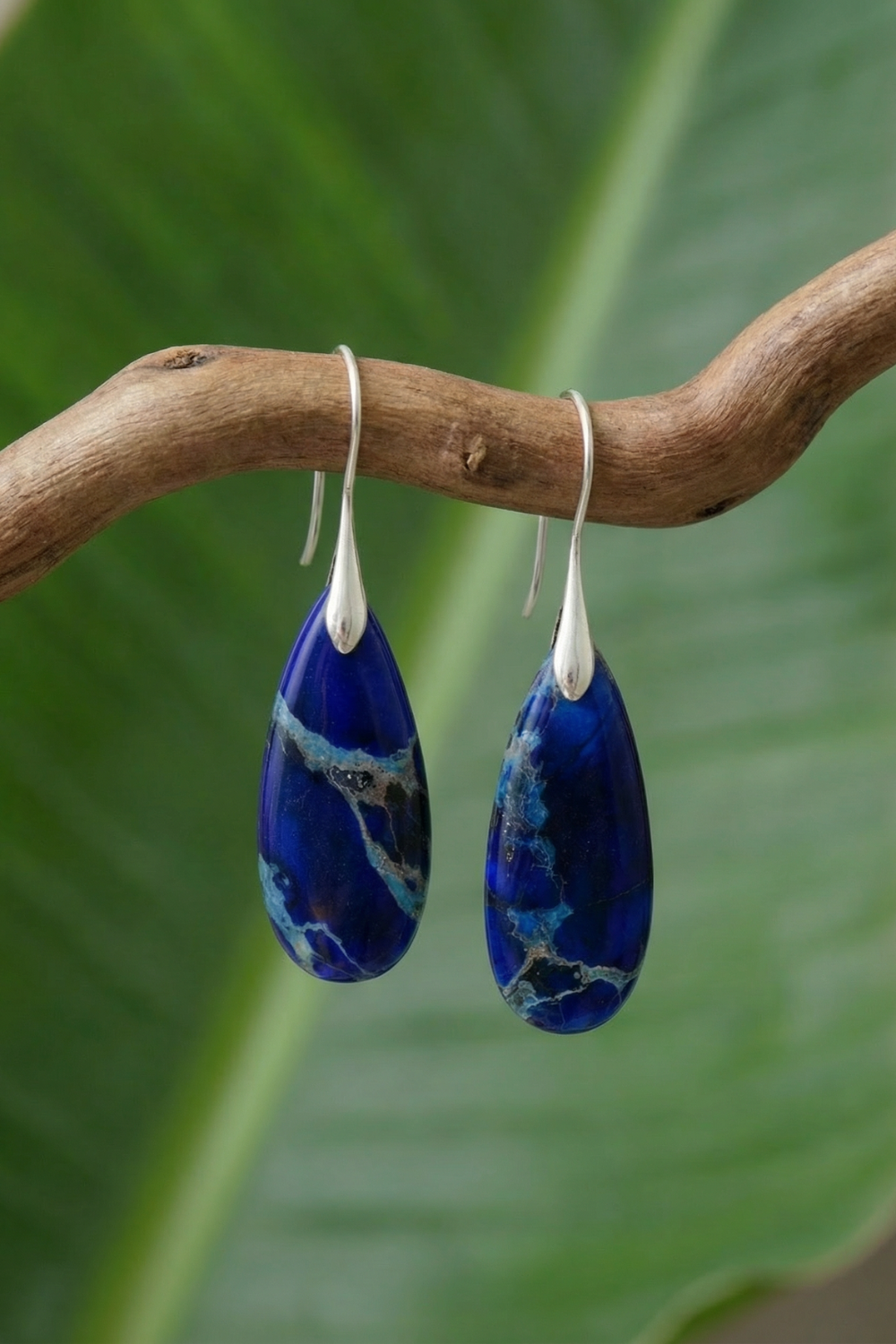 Pendientes lapislazuli
