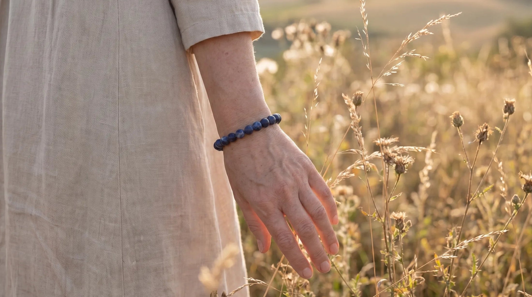 Pulsera sodalita anna piedra