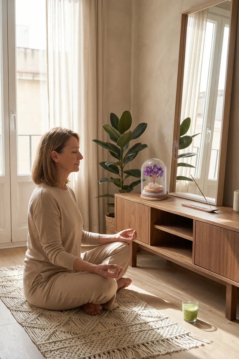 Árbol amatista de la suerte