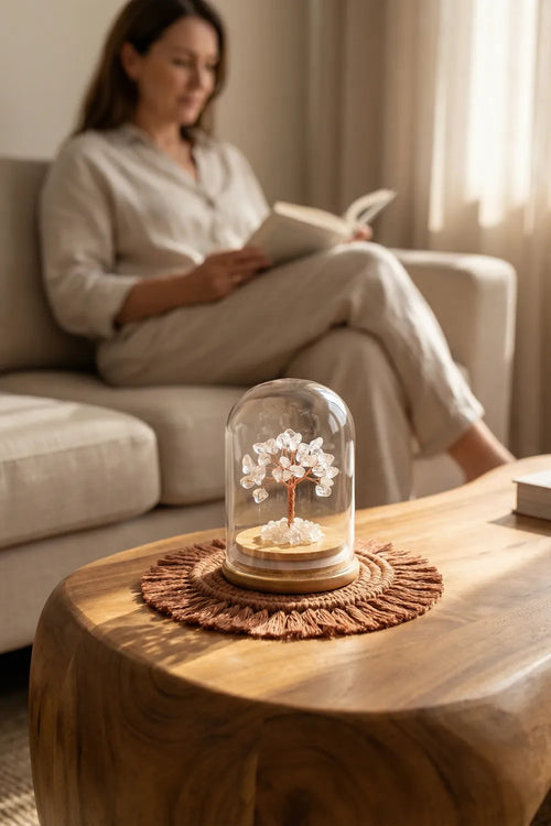 Árbol de la Vida de Cuarzo Blanco