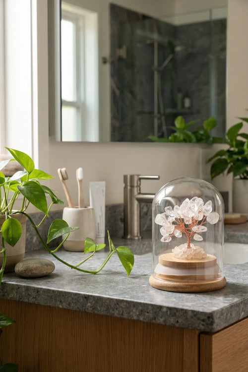 Árbol de la Vida de Cuarzo Blanco